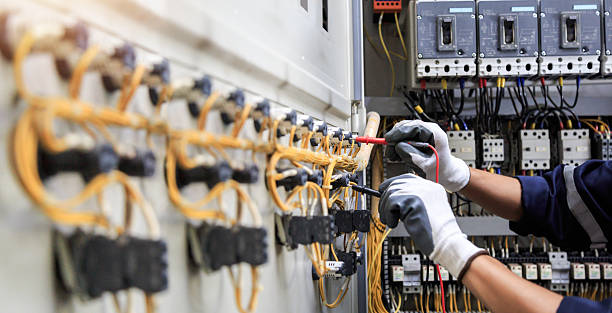 Professional Electrician technician working in Ashley, OH